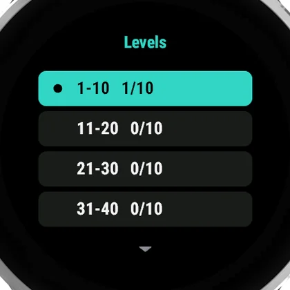 Sokoban on a Garmin watch