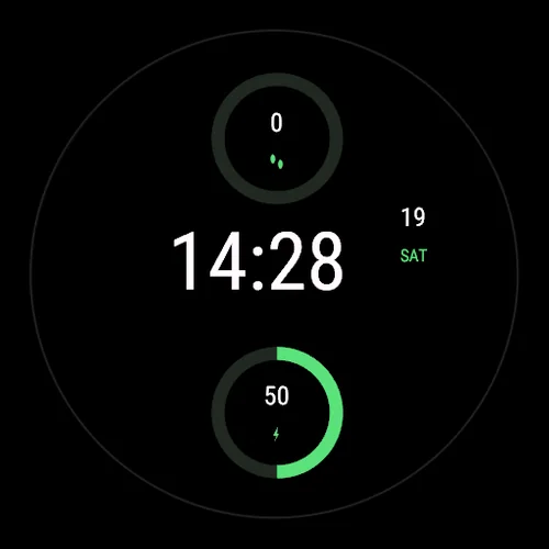 Axis on a Garmin watch