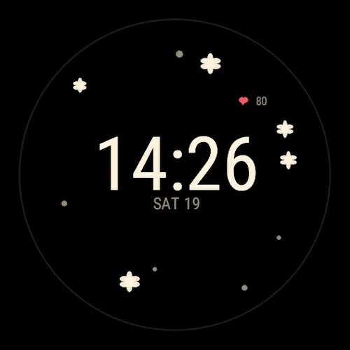 Bloom on a Garmin watch