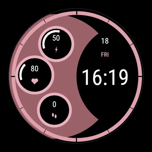 Bronze on a Garmin watch