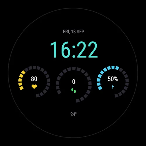 Dash on a Garmin watch