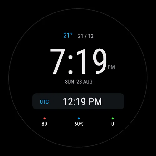 Dualis on a Garmin watch