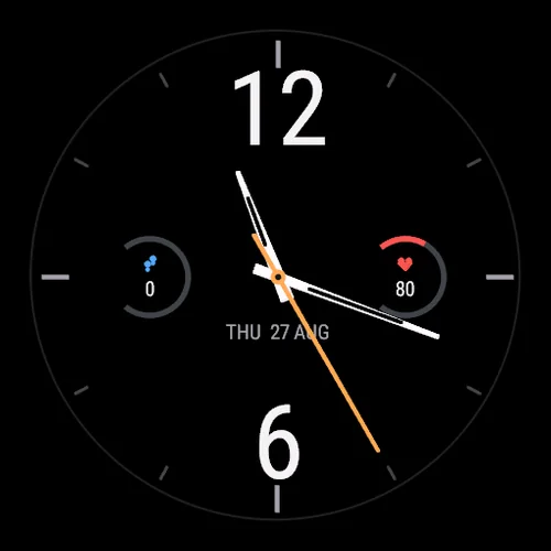 Grand on a Garmin watch