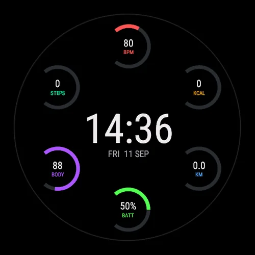 Orbit on a Garmin watch