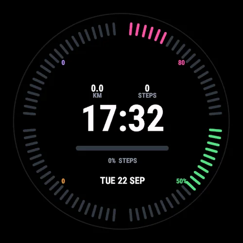 Quad on a Garmin watch