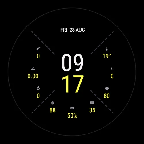 Sector on a Garmin watch