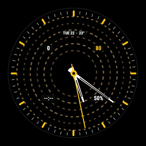 Vortex on a Garmin watch
